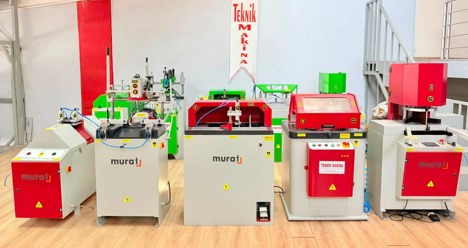 İş Makineleri, Komple Pvc Makinaları, Murat Makine, Murat Marka Tam Takım Pvc Makinaları Teknik Makina