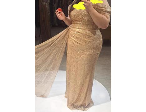 Giyim Eşyası, Hale Moda, 52/6Xl, Büyük Beden Abiye Elbise