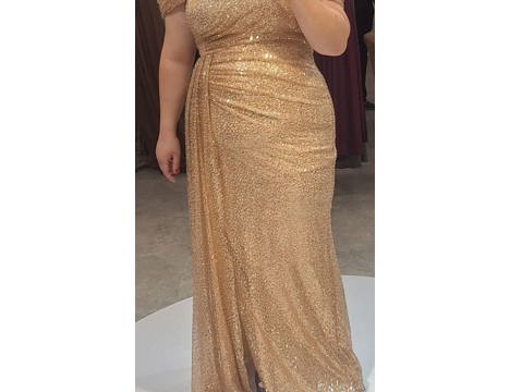 Giyim Eşyası, Hale Moda, 52/6Xl, Büyük Beden Abiye Elbise