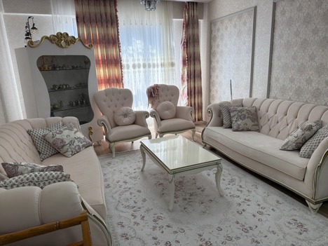 Mobilya, Komple Salon Mobilyası, İstikbal Rose Salon Takımı Komple Set Sahibinden Gaziantep