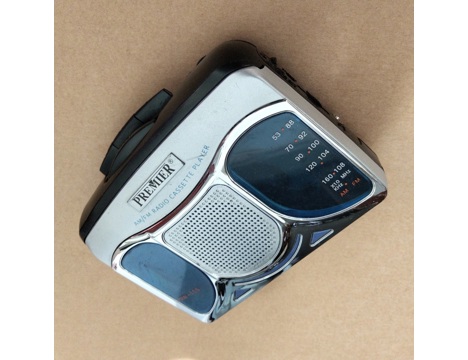 Antika Eşya, Teyp, Premier Prw106 Radyolu Walkman Hoparlörlü - Fm Mw