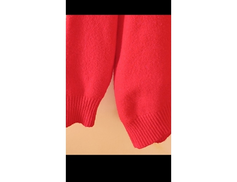 Giyim Eşyası, Bayan Kazak, Benedetto Triko Kazak Canlı Kırmızı M Beden Konya