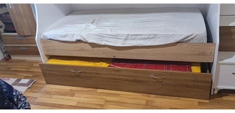 Mobilya, Bebek, Çocuk, Genç Odası, Sağlam, Kullanışlı, Yavru Bazalı Ranza Çekmeceli İstanbul Eyüp