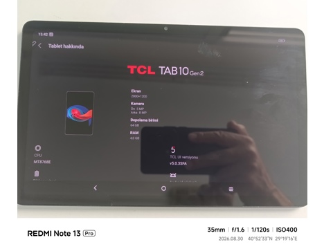 Bilgisayar, Tablet Pc, Tablet Pc, Tcl Tab 10 Gen2 Tablet Sahibinden İstanbul