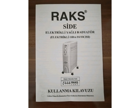 Beyaz Eşya, Diğer Beyaz Eşyalar, Raks Side 11 Bölme Yağ Radyatörü Sahibinden Antalya