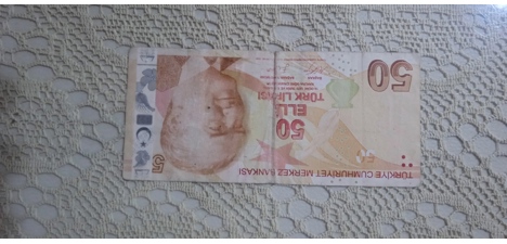 Koleksiyon, Paralar, Hatalı Baskı 50 Türk Lirası