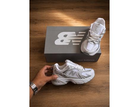Giyim Eşyası, Bayan Ayakkabı, Sneakers, New Balance 530 Kadın Sneaker Beyaz Nubuk Mersin