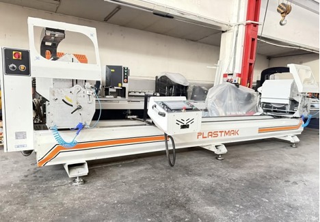 İş Makineleri, Kesme Makinaları (Pvc), Pvc / Alüminyum Kesme Makinası, Plastmak 550Mm Çift Kafa Pvc Kesme Makinası Sahibinden