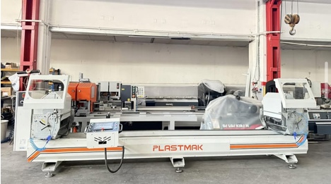 İş Makineleri, Kesme Makinaları (Pvc), Pvc / Alüminyum Kesme Makinası, Plastmak 550Mm Çift Kafa Pvc Kesme Makinası Sahibinden