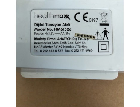 Elektronik Eşya, Diğer Elektronik Eşyalar, Healthmax Tansiyon Aleti Sahibinden İzmir