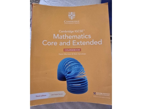 Kitap, Dergi, Yabancı Dil Kitaplar, Cambridge University Press, Cambridge Igcse Mathematics Coursebook 3Rd Edition İstanbul