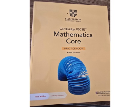 Kitap, Dergi, Yabancı Dil Kitaplar, Cambridge University Press, Cambridge Igcse Mathematics Core Practice Book İstanbul