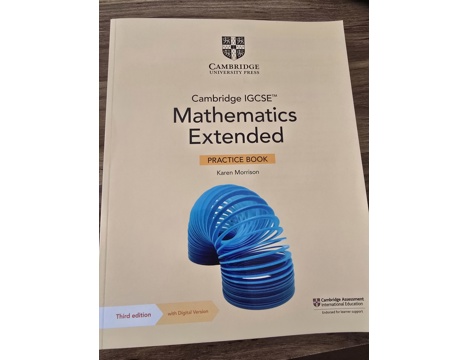 Kitap, Dergi, Yabancı Dil Kitaplar, Cambridge University Press, Cambridge Igcse Mathematics Extended Practice Book İstanbul