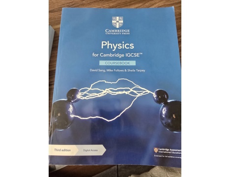 Kitap, Dergi, Yabancı Dil Kitaplar, Cambridge University Press, Cambridge Igcse Physics Coursebook İstanbul
