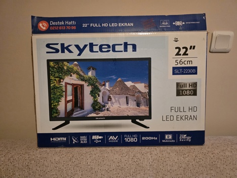 Elektronik Eşya, Skytech 22 İnch Full Hd Led Tv Sahibinden İstanbul