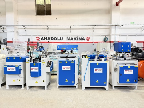 İş Makineleri, Komple Pvc Makinaları, Komple Pvc Makinaları, Anadolu Makina 5'Li Pvc Makinaları Seti Sahibinden Bursa