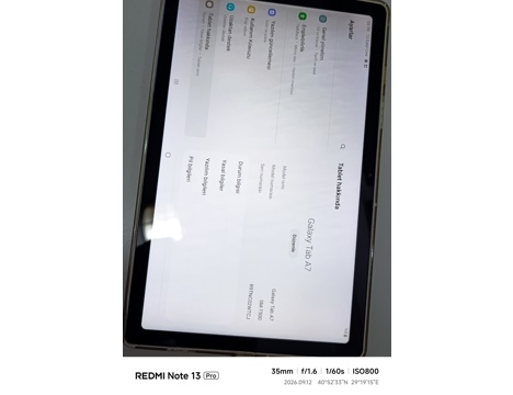 Bilgisayar, Tablet Pc, Samsung Tab A7 , Samsung Galaxy Tab A7 Tablet