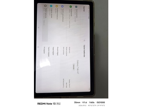 Bilgisayar, Tablet Pc, Samsung Tab A7 , Samsung Galaxy Tab A7 Tablet
