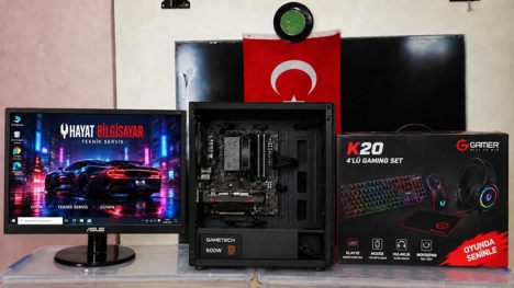 Bilgisayar, Masa Üstü, Msi, Gametech, Oyuncu - 6.Nesil - İ5/6500 - 16 Gb Ddr4 - Rx550 -