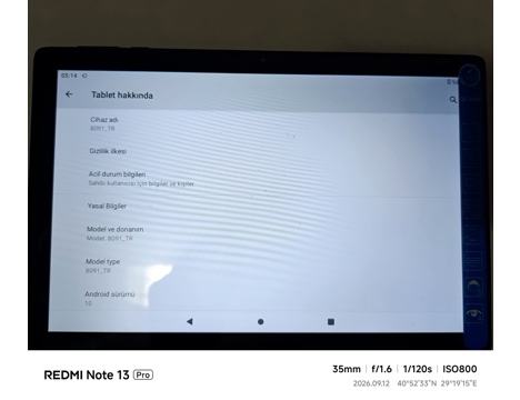 Bilgisayar, Tablet Pc, Tablet Pc, Alcatel 8091 Kılıflı Tablet Sahibinden İstanbul