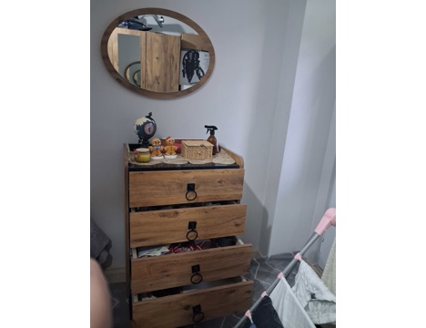 Ev, Bahçe Eşyaları, Komple Eşya, Aytaş Home Ahşap Görünümlü Genç Odası Takımı Düzce