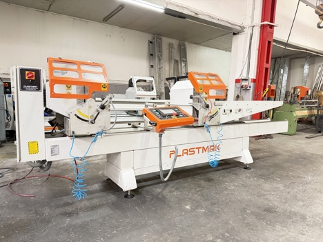 İş Makineleri, Kesme Makinaları (Pvc), Alüminyum Pvc Kesme Makinası, Plastmak Alüminyum Pvc Çift Kafa Kesim Makinesi Bursa