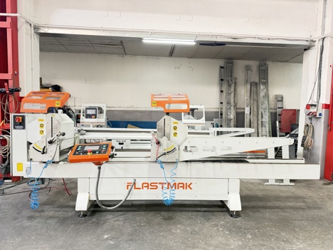 İş Makineleri, Kesme Makinaları (Pvc), Alüminyum Pvc Kesme Makinası, Plastmak Alüminyum Pvc Çift Kafa Kesim Makinesi Bursa