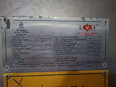 İş Makineleri, Boyama Makinaları (Tekstil), Canlar Tsh 200 Kg Boya Makinası Sahibinden Tekirdağ