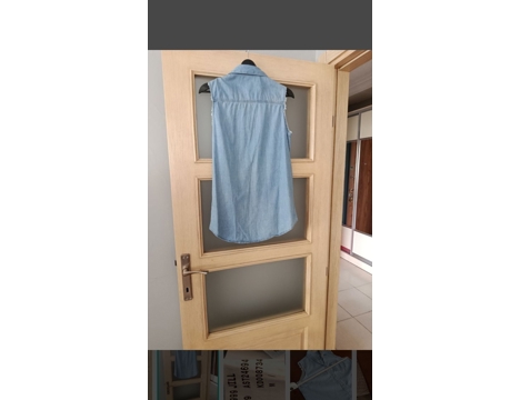 Giyim Eşyası, Bayan Gömlek, Bluz, Mavi , 38, Kadin Jeans Gömlek , Kadın Jean Şık Gömlek