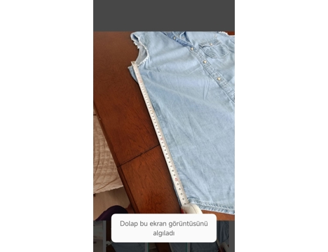 Giyim Eşyası, Bayan Gömlek, Bluz, Mavi , 38, Kadin Jeans Gömlek , Kadın Jean Şık Gömlek