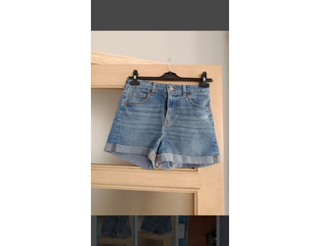 Giyim Eşyası, Kadın Giyim Diğer, 36/S, Kadın Jean Şort , Kadın Jean H&M Marka Şort