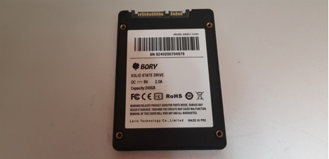 Hard Disk, Bory, Solid State Drive Ssd, Bilgisayarınıza Hız Dopingi; 240 Gb Sata 3.0 Ssd..