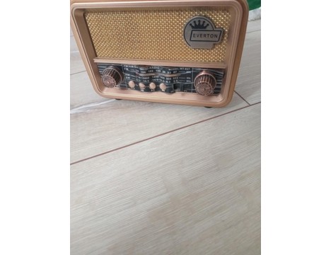Elektronik Eşya, Hoparlör, Anfi ve Ses Sistemi, Dynacord, Everton Rt-827 Güneş Enerjili Nostaljik Radyo