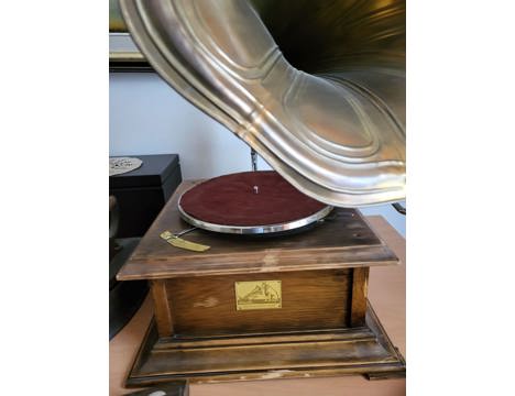 Antika Eşya, Diğer Müzik Aletleri, Sahibinin Sesi , 1980, Antika Gramofon Hismastir Mükemmel Sorunsuz Bir Ür