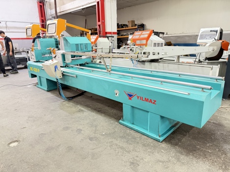 İş Makineleri, Kesme Makinaları (Pvc), Yılmaz Makina, Alüminyum Makinaları , Yılmaz Alüminyum Çift Kafa Kesim Hidroçek Soğutm