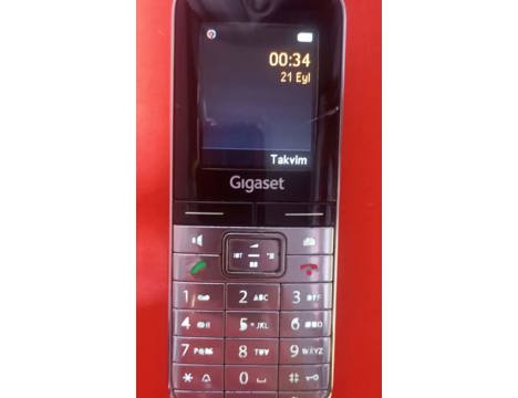 Elektronik Eşya, Telefon, Telsiz, Siemens, Gigaset Sl400 Telsiz Telefon ve Baz İstasyonu
