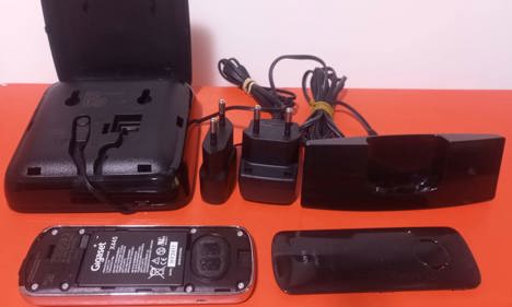 Elektronik Eşya, Telefon, Telsiz, Siemens, Gigaset Sl400 Telsiz Telefon ve Baz İstasyonu