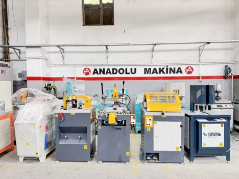 İş Makineleri, Komple Pvc Makinaları, Pvc Makinaları, Anadolu Makina Pvc Kıl Kaynaklı Kalıpsız 5'Li Set Bursa