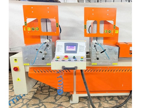 İş Makineleri, Kesme Makinaları (Pvc), Teknik Makina, Pvc Çift Köşe Kesim Pvc Makinaları