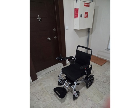 Diğerleri, Masaj Yatakları, Koltukları, Poylin, P199, Katlanır Elektrikli Akülü Engelli Sandalyesi