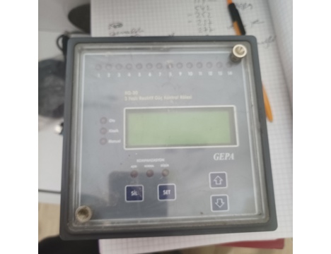 Diğerleri, Dedektör, Gepa Rq-30 3 Fazlı Reaktif Güç Kontrol Rölesi - Te