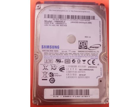 Bilgisayar, Hard Disk, Sata Hdd, Samsung 400 Gb Sata Laptop Harddisk (Sağlık 100)
