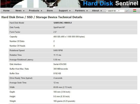 Bilgisayar, Hard Disk, Samsung Hm400jı 400Gb Sata Hdd Sahibinden İstanbul