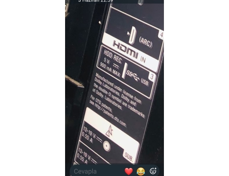 Beyaz Eşya, Diğer Beyaz Eşyalar, Sony Televizyon Ekranda Çizik Yok