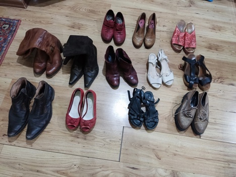 Giyim Eşyası, Bayan Ayakkabı, Muhtelif, 37-38, Ayakkabı ve Bot, Kadın Deri Ayakkabı,Çanta