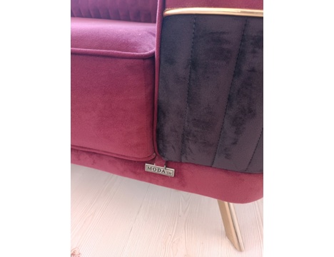 Mobilya, Komple Salon Mobilyası, 2020, Modalife Mobilya 3+3+1 Koltuk, Modalife 3+3+1 Bordo Koltuk Takımı İkinci El 3.000 Tl M