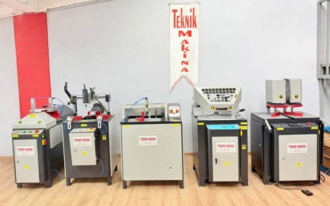 İş Makineleri, Komple Pvc Makinaları, Teknik Makina, Ful Otomatik Tam Takım Pvc Makinaları Teknik Makin