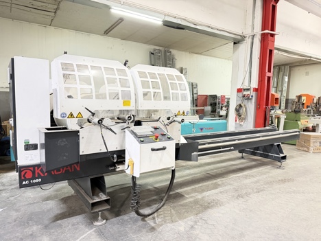 İş Makineleri, Kesme Makinaları (Pvc), Kaban Makina, Alüminyum Makinaları, Kaban Ac 1050 Alüminyum Çift Kafa Kesim Makinası B