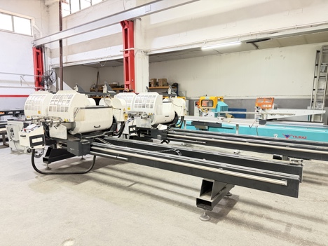 İş Makineleri, Kesme Makinaları (Pvc), Kaban Makina, Alüminyum Makinaları, Kaban Ac 1050 Alüminyum Çift Kafa Kesim Makinası B
