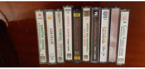 Müzik, Film (Plak,Cd, Dvd), Çeşitli Sanatçılardan Türk Sanat Müziği Kasetler